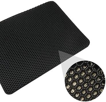 Зоотовары: İkiqat qatlı pişik tualeti xalçası 45x60 sm -9 azn 55x75--12azn — 2