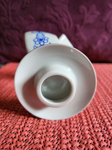 Stare vaze i dekor: Svecnjak nov iz 1951 do 1974g. Lippelsdort porcelan Nemacka — 12