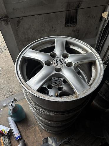 step rf3: Литые Диски R 16 Honda, Комплект, отверстий - 5, Б/у — 1