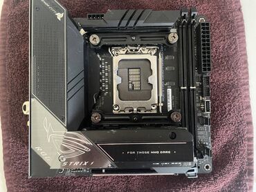 strix: Энелик плата, Колдонулган, MSI, LGA1700, Mini-ITX, ПК үчүн
