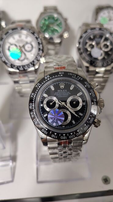 Qol saatları: Yeni, Qol saatı, Rolex, rəng - Qara — 15