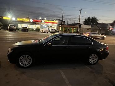 унаа тетиктери: BMW 7 series: 2002 г., 4.4 л, Автомат, Бензин, Седан — 3