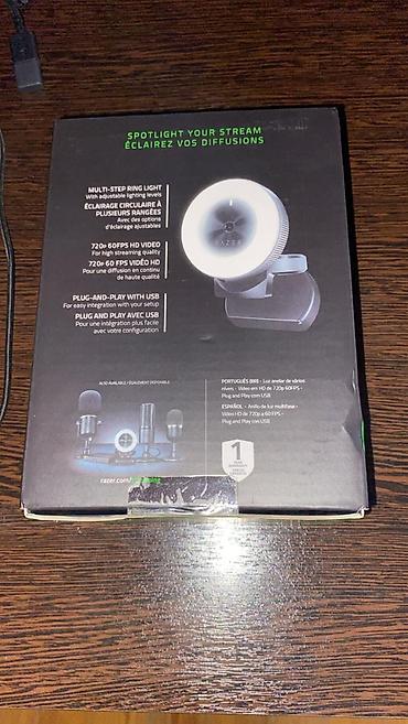 Razer kiyo 1080p 30 fps, 720p 60 fps. Işığı var lalafo.az -da Razer kiyo 1080p 30 fps, 720p 60 fps. Işığı var
