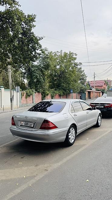Продажа авто: Mercedes-Benz S-Class: 2001 г., 5 л, Автомат, Бензин, Седан — 6
