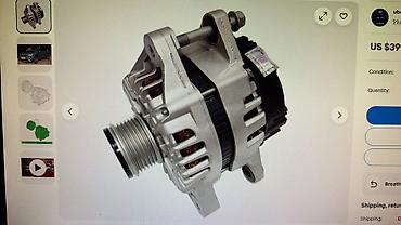 ses bogucu: OEM 37300-03870 generator (alternator) - Orijinal ehtiyat hissəsi — 2