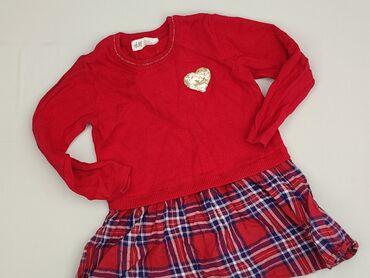 sukienka kolorowa: Sukienka, H&M, 1.5-2 lat, 86-92 cm, stan - Idealny
