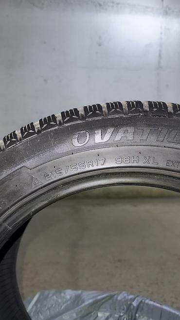 Шиналар: Зимние шины Ovation 215/55 R17 98H XL (Extra Load)! Почти новые! - — 4