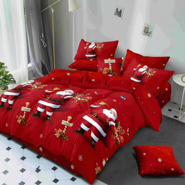 Posteljina: Bračna, Pamuk, bоја - Šareno — 1