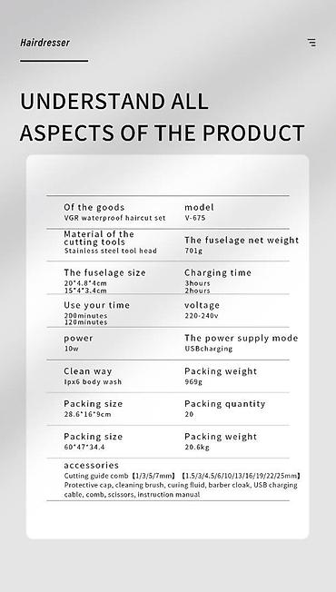 Trimmerlər və saç qırxan maşınlar: Saç qırxan maşın, Vgr, Yeni, Pulsuz çatdırılma, Ödənişli çatdırılma, Rayonlara çatdırılma — 12