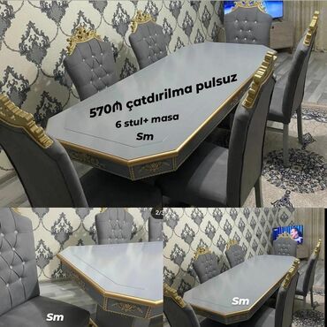 кухонная мебель на заказ в баку цены: Прямоугольный стол, Для гостиной, C гарантией