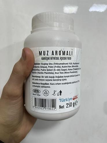 qasig: Məhsul: DoğalBAX Natural Powdered Drink – Muz aromalı, qarışıq — 2