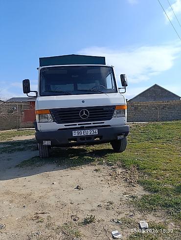 99 maşını: Mercedes-Benz 612D yük maşını - Gövdə: tentli, yüksək bortlu — 3