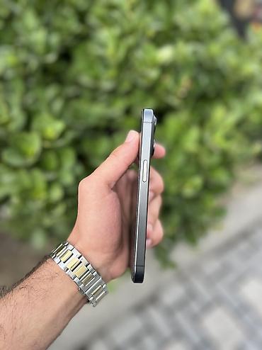 iphone satilir: IPhone 15 Pro, 256 GB, Black Titanium, Face ID — 3