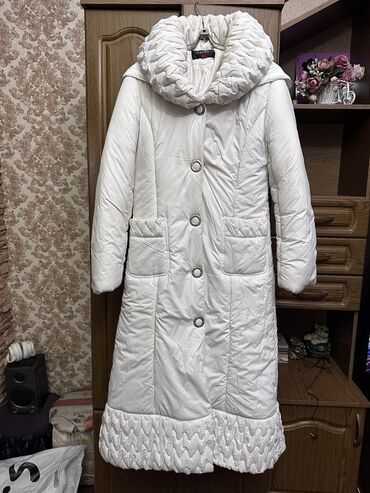 пальто белое: Пальто, L (EU 40)