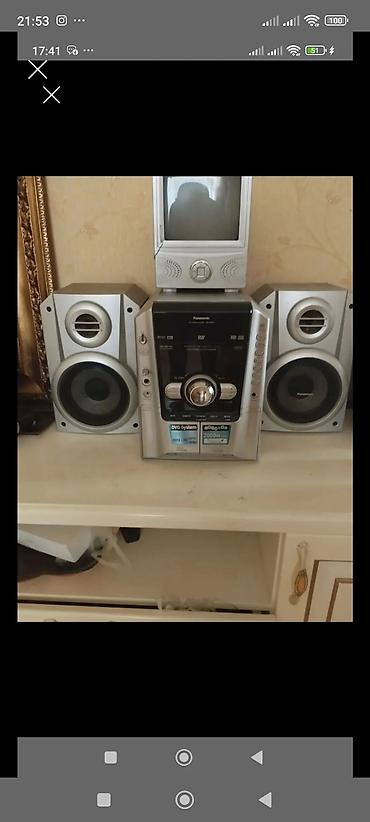 Panasonic ev audio sistemi – DVD/MP3 dəstəyi və kompakt