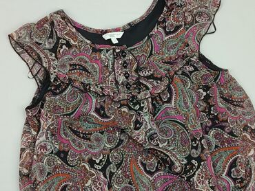 bordowa bluzki z długim rękawem: Blouse, New Look, XL (EU 42), condition - Good