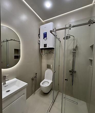 rio de tower: 2 комнаты, 80 м², 7 мкр Элитка, 15 этаж, Дизайнерский ремонт — 9