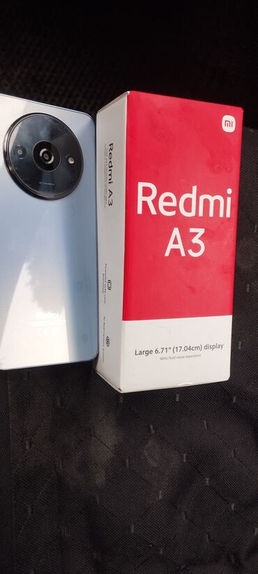 Apple iPhone: Redmi A3, 128 GB, rəng - Göy, Sensor