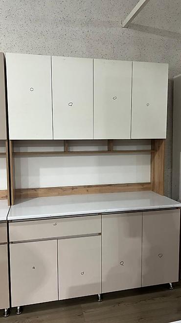 Кухонные гарнитуры: Кухонный гарнитур, Новый, цвет - Белый, Бесплатная доставка — 7