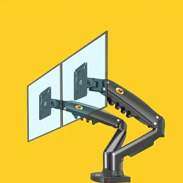 Monitorlar: İkili qoşa monitor asmaq üçün stolüstü hərəkətli korşteyn.17-30 LED — 21