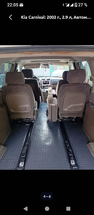 киа карнивал 2003 дизель: Kia Carnival: 2002 г., 2.9 л, Автомат, Дизель, Минивэн — 6