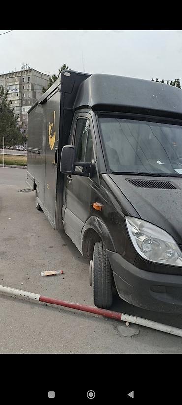 спринтер двух скат бартовой: Грузовой фургон Mercedes-Benz Sprinter (черный), бортовой — 4
