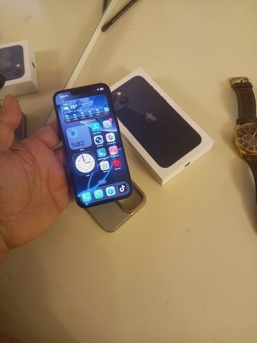 iphone 14 pro max 512 gb qiymeti: IPhone 13, 128 GB, Qara