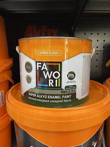 полироль 3м: Высокоглянцевая алкидная эмаль FAWORI Super Gloss - Тип: Super Alkyd — 1