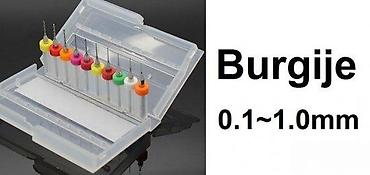 merdevine dva stepenika: Set mikro burgija za precizno bušenje – 0.1 do 1.0 mm - Komplet — 1