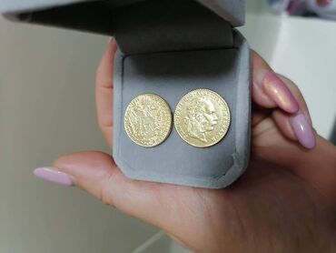 Ostali nakit: Dukat Franc Jozef 24K pozlata Mali dukat Cena 1200 din Veliki dukat — 4