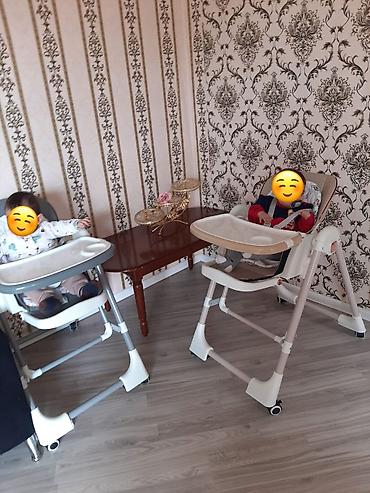 Uşaq dünyası: Kidilo yemək stolu – yellənən model. - Rənglər: boz və bej. - Boz — 1
