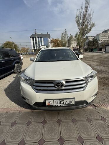 заглушка рейлинга: Toyota Highlander: 2012 г., Бензин, Кроссовер