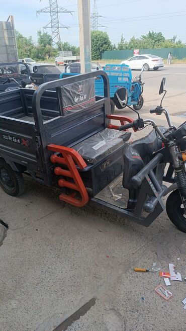 электро мотоцикл грузовой: Кумурска мотороллер Электро, 70 км, 600 - 999 кг, Жаңы