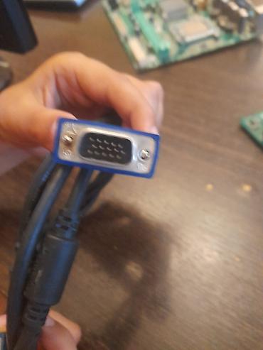 VGA (DE-15) monitor kabeli - Konnektorlar: 2x VGA (15 pin, HD15) –