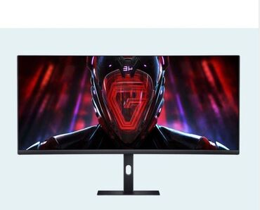 xiaomi curved: Монитор, Xiaomi, Б/у, 34" - 35"