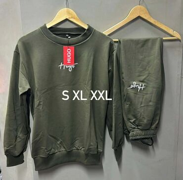 Trenerke: Komplet, S, Hugo Boss, bоја - Crna, Pamuk — 12