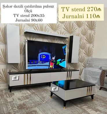 Uşaq və gənc otağı üçün dəstlər: *TV stend - 270AZN💥 Jurnalni 110Azn💥* ✔️Rəng seçimi var *✔️