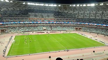durbinlər: Slavia ilə oyunda özüm çəkmişəm bu kadrı. 513 cü sektor ən mərkəz — 1