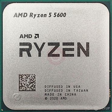 Комплектующие для ПК: Процессор для ПК, Новый, AMD Ryzen 5, 6 ядер — 1