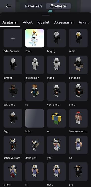 Digər oyun və konsollar: 1.Hesabda 2020 ilinde acilib 2.Hesaba tam tamina 740 robux vurulub — 20