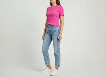 bluzy ze śmiesznym napisem: Primark, Футболка жіноча, розмір S