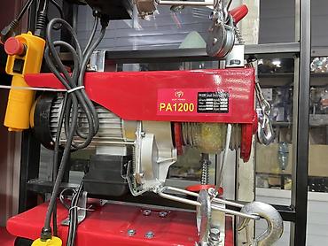 Лебедки: Электрические лебёдки/тали с тросом Назначение: - Подъём и — 6