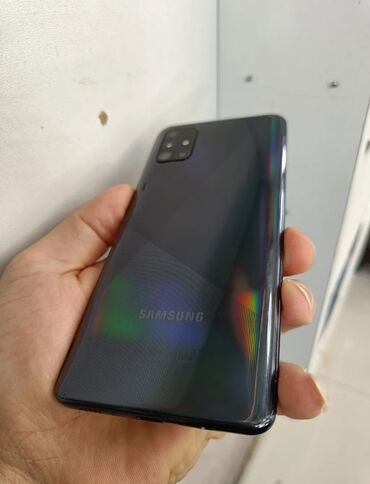 Samsung: Samsung Galaxy A51, 128 GB, rəng - Göy, Sensor