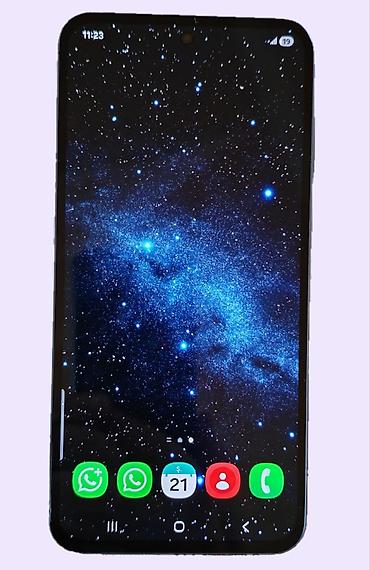 a34 ekran: Samsung Galaxy A34 5G, цвет - Черный, Отпечаток пальца — 1