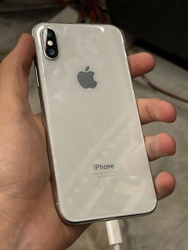 Apple iPhone: IPhone Xs, 64 GB, Ağ, Zəmanət, Simsiz şarj, Face ID