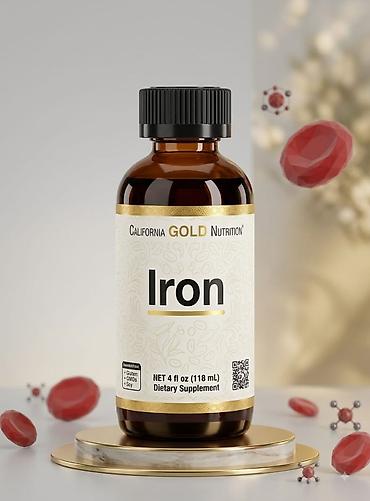 Gözəllik və sağlamlıq: Məhsul: California Gold Nutrition – Iron (dəmirlə zəngin qida əlavəsi) — 1