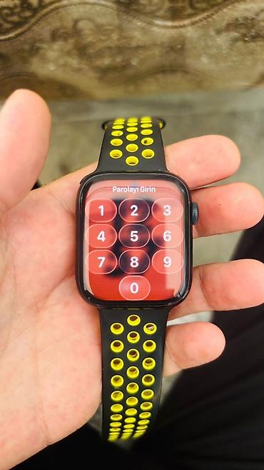 apple whatch: Apple Watch Series (model göstərişləri şəkillərdə) – qara korpuslu — 6