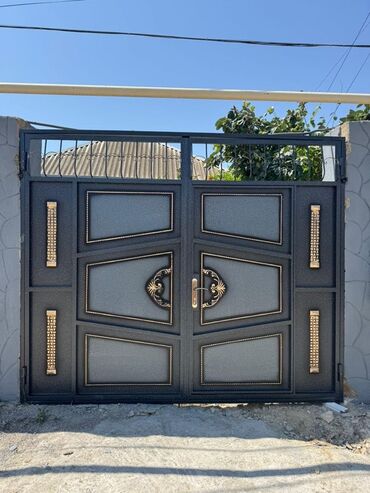 Həyət darvazaları: Yeni Dəmir Həyət darvazası, 3 m, Mexaniki, Qapı ilə, rəng - Qara, Kredit yoxdur, Ödənişli quraşdırma, Ünvandan götürmə, Ödənişli çatdırılma, Rayonlara çatdırılma -da lalafo.az — 11 Həyət darvazaları: Yeni Dəmir Həyət darvazası, 3 m, Mexaniki, Qapı ilə, rəng - Qara, Kredit yoxdur, Ödənişli quraşdırma, Ünvandan götürmə, Ödənişli çatdırılma, Rayonlara çatdırılma — 11