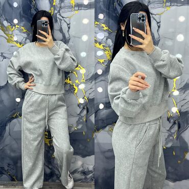 İdman dəstləri: Qadınlar üçün rahat sport dəst - 2 hissəli: kapüşonlu fermuarlı — 10