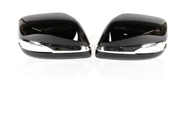Зеркала: Боковое левое Зеркало Lexus Новый, цвет - Черный, Оригинал